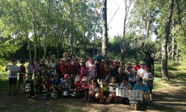 Actividad de educación ambiental en las Fuentes de Marcelo