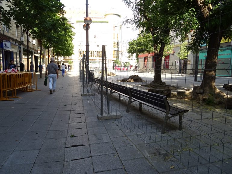 Acondicionamiento de la plaza Concepción Arenal