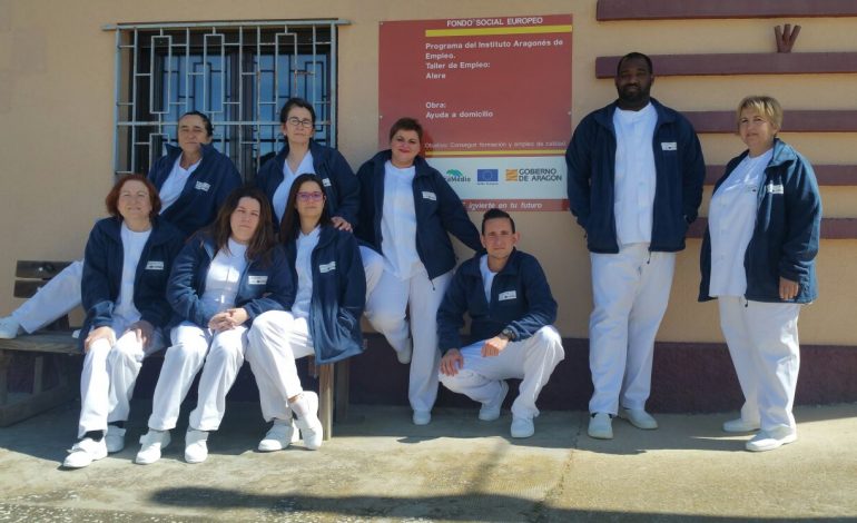 Alumnos del Taller de Empleo Comarcal de Ayuda a Domicilio encuentran trabajo en la entidad