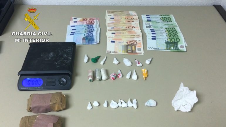 La Guardia Civil detiene a nueve personas y desarticula una organización criminal dedicada al tráfico de drogas