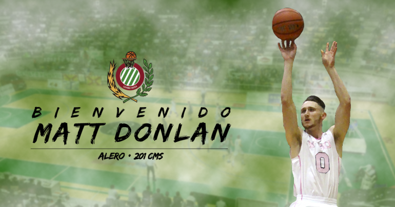 Levitec Huesca confirma el nuevo fichaje de  Matt Donlan