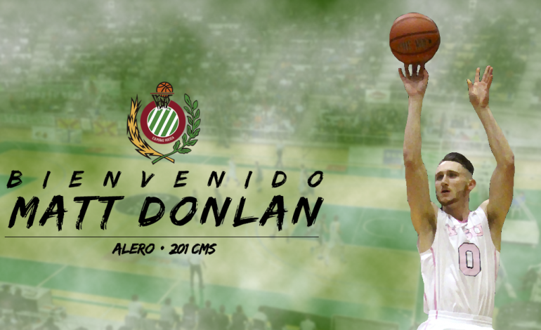Levitec Huesca confirma el nuevo fichaje de  Matt Donlan