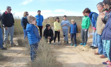 Los humedales de Albalatillo y de Poleñino, escenario de la última jornada del Curso de Dinamizadores Ambientales de Los Monegros