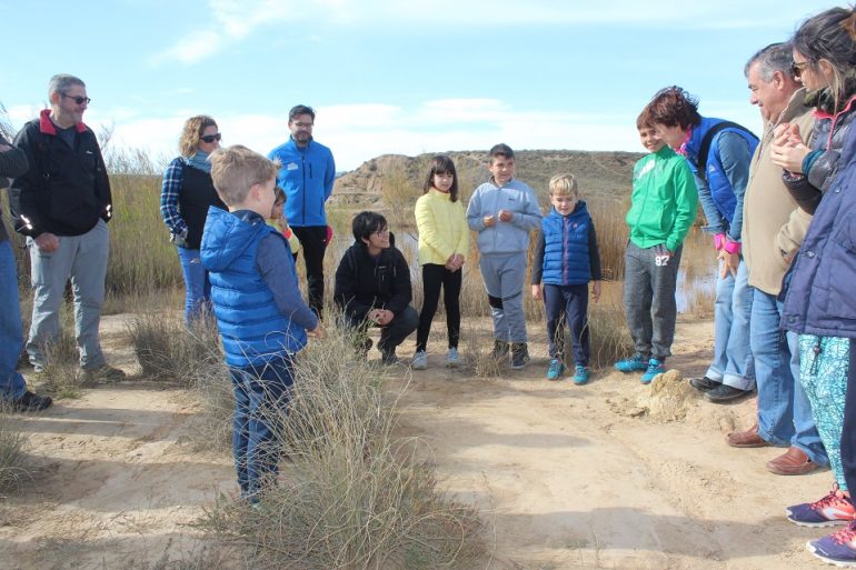 Los humedales de Albalatillo y de Poleñino, escenario de la última jornada del Curso de Dinamizadores Ambientales de Los Monegros