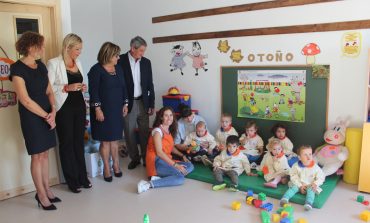 Inaugurada la nueva aula de la Escuela Infantil Comarcal de Los Monegros en Lanaja