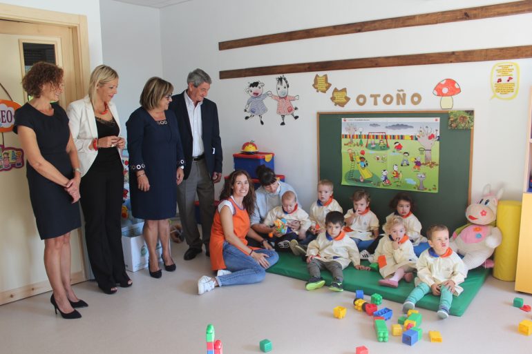 Inaugurada la nueva aula de la Escuela Infantil Comarcal de Los Monegros en Lanaja