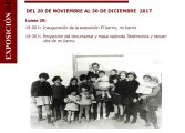 Exposición "Barrio Perpetuo Socorro. El barrio, mi barrio", en el Centro Cívico Santiago Escartín Otín