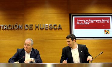 El respaldo a los ayuntamientos y la lucha contra la despoblación, ejes de la acción de la Diputación de Huesca para 2018