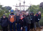 Un grupo de 40 usuarios de Atades Huesca viaja a Disneyland París