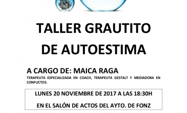 Ceder Zona Oriental organiza un taller de autoestima para mujeres en Fonz y teatro para estudiantes en Tamarite de Litera