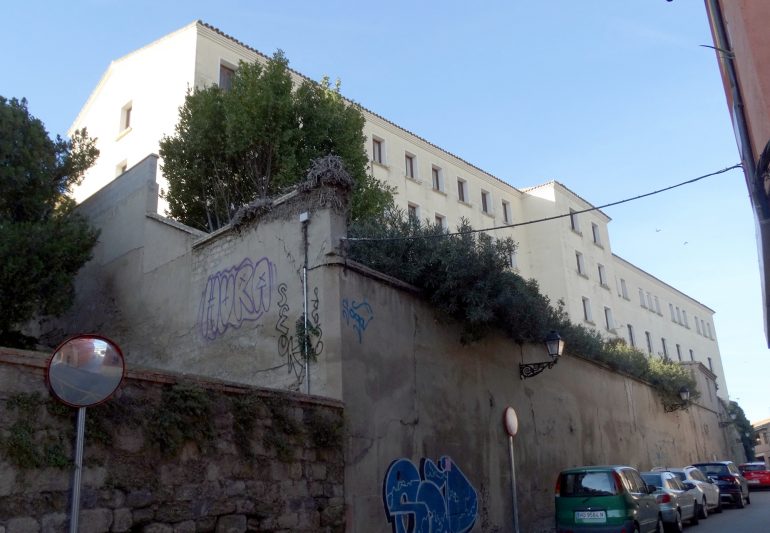 El Colectivo Ciudadano solicita protección patrimonial para los dos patios históricos del Seminario de Huesca