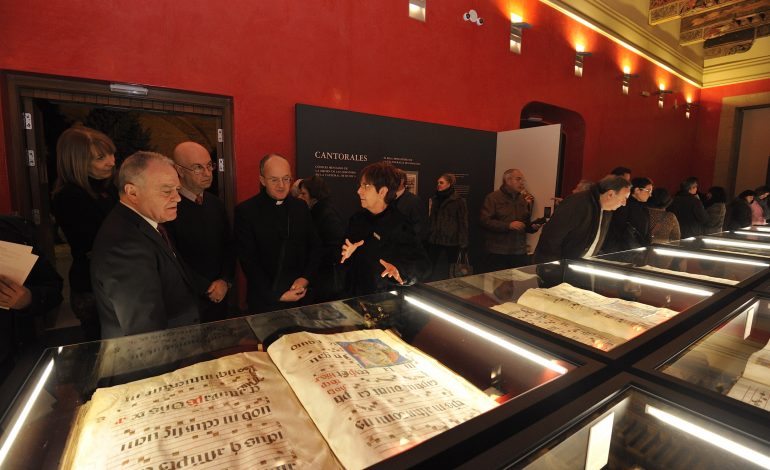 Inauguración de la exposición de cantorales