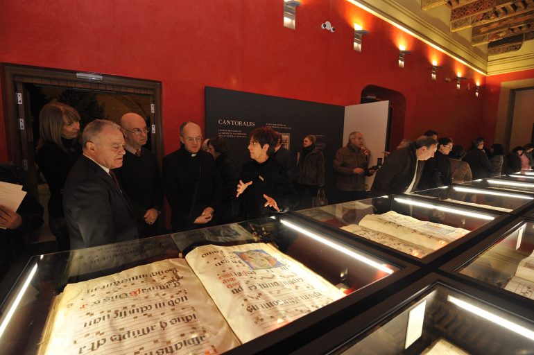 Inauguración de la exposición de cantorales