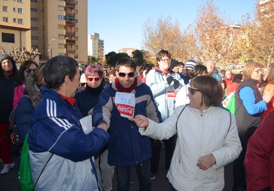 Monzón camina por la Inclusión social de los discapacitados