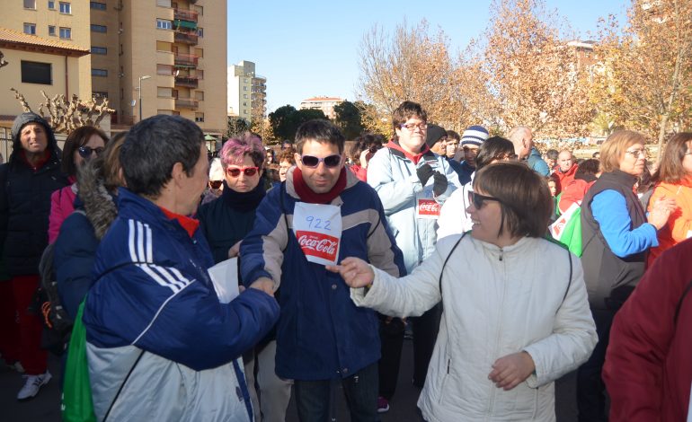 Monzón camina por la Inclusión social de los discapacitados
