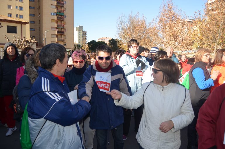 Monzón camina por la Inclusión social de los discapacitados