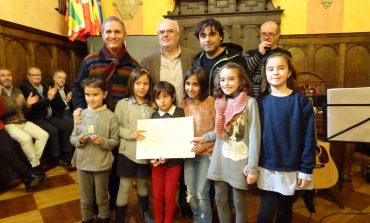 Entrega de galardones de la segunda edición del Premio Pedro Lafuente en aragonés