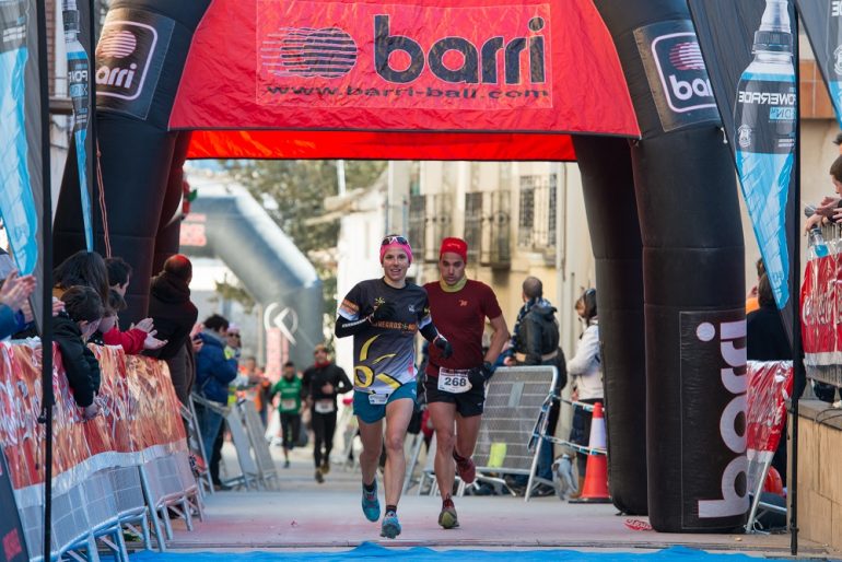 José Antonio Muro y Ana Revilla, vencedores del II Estiva Extrem de Monegrillo, puntuable para el II Monegros Trail Series