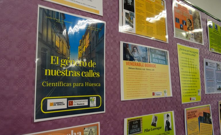Presentado el estudio “El género de nuestras calles”, que refleja la representación de la mujer en el callejero oscense