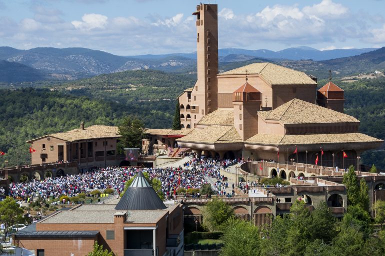 El santuario de Torreciudad recibió en 2017 cerca de 200.000 visitantes, un 2% más que en 2016