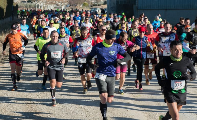 Ana Revilla y Sergio del Barrio se impusieron en el IV Monegros Trail Barri de Robres