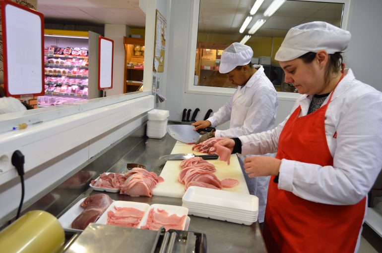 Comienzan las prácticas del curso de Carnicería del Plan Local de Empleo