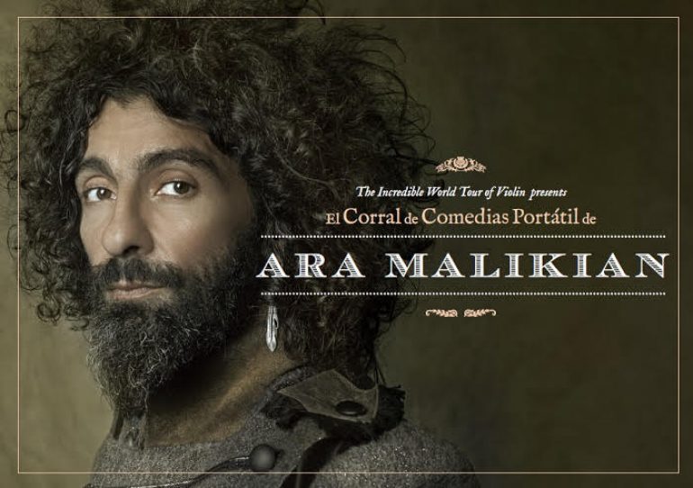 Ara Malikian presenta «El Corral de Comedias Portátil» en el Palacio de Congresos de Huesca