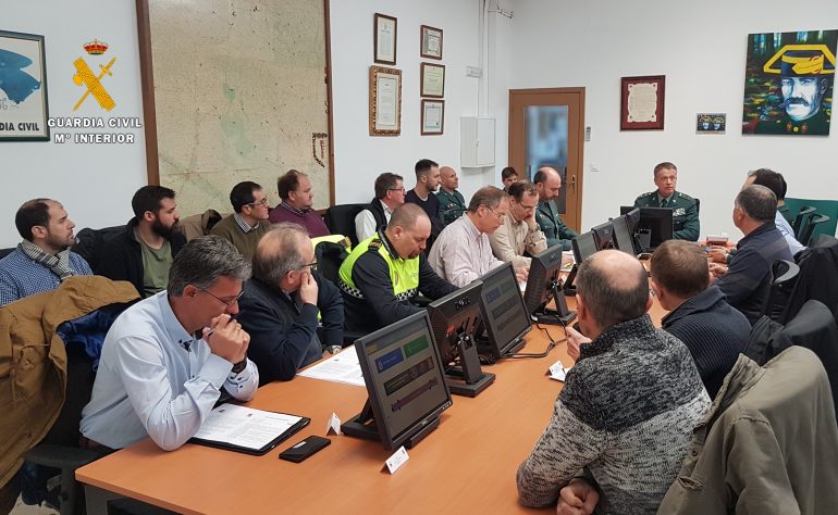 Guardia Civil de Huesca organiza la I Jornada de Actualización y Coordinación Policial en materia de Seguridad Ciudadana