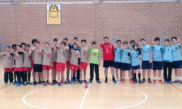 El partido de la liga regular cadete de balonmano se salda con la victoria del Club Balonmano Almogavar Zaragoza