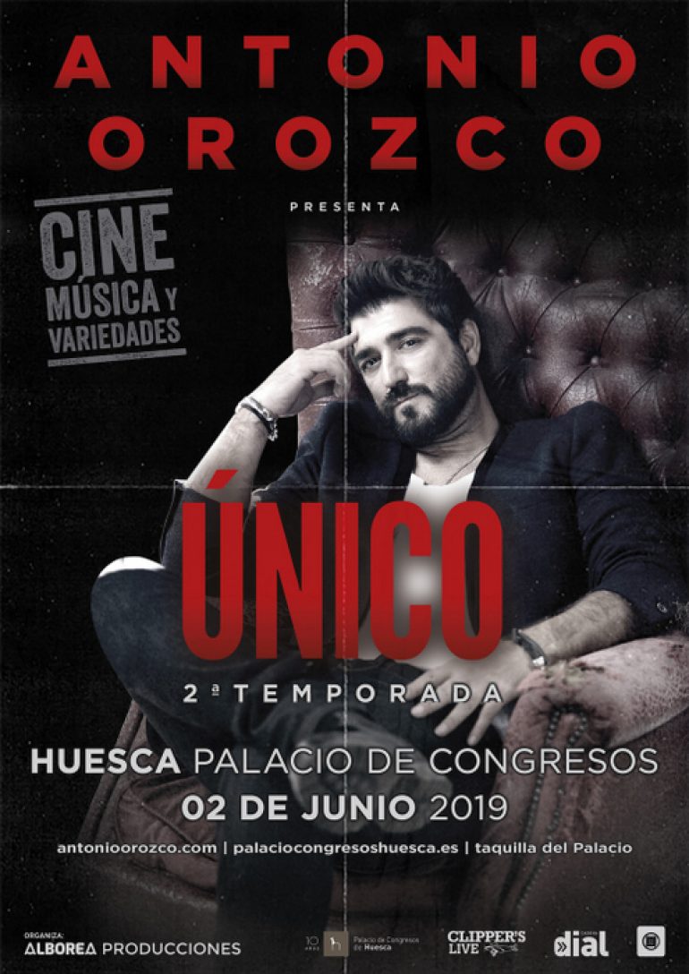 Rosana, Antonio Orozco y un concurso de danza visitarán el Palacio de Congresos de Huesca