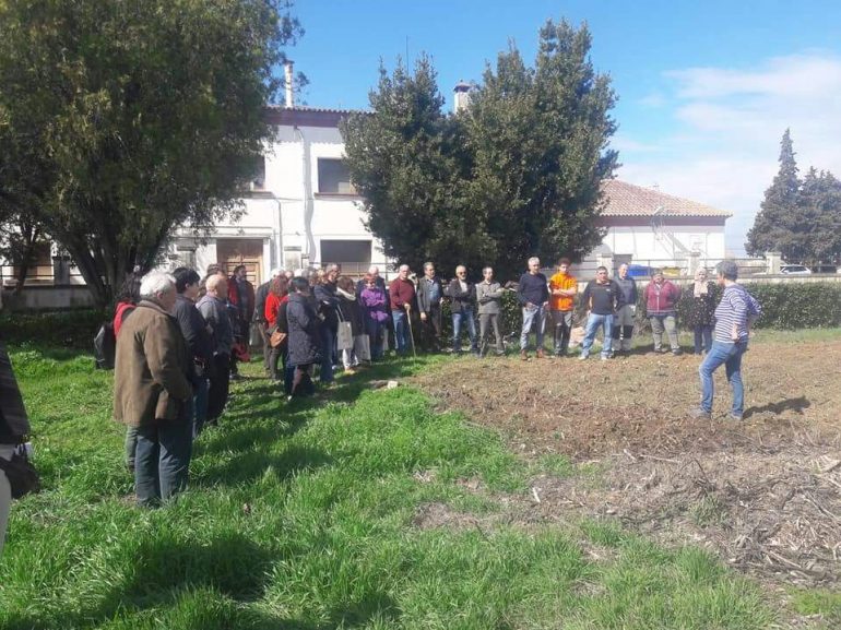 Más de 40 personas asisten a la jornada formativa en horticultura ecológica en Binéfar