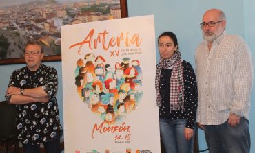 La montisonense Anabel Juste, autora del cartel anunciador de la XV Feria de Arte Contemporáneo ´Arteria´