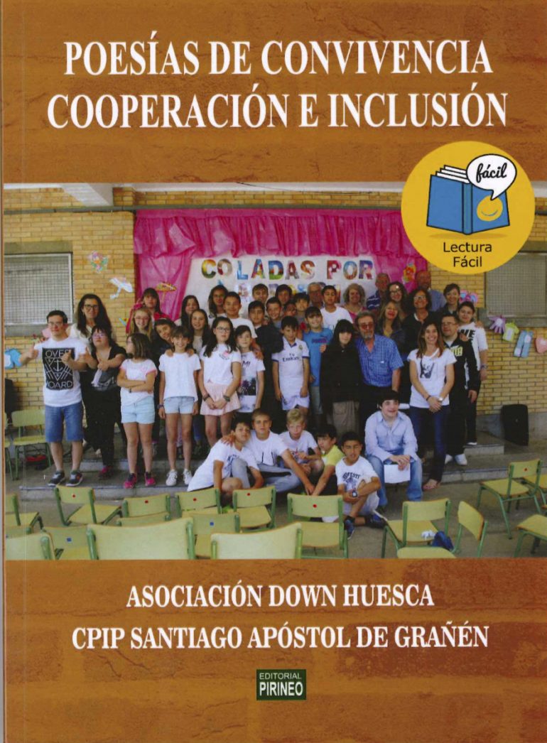 Down Huesca celebra el Día de la Poesía y del Síndrome de Down con la presentación del primer poemario escrito por jóvenes con discapacidad intelectual y escolares de Primaria de Grañén