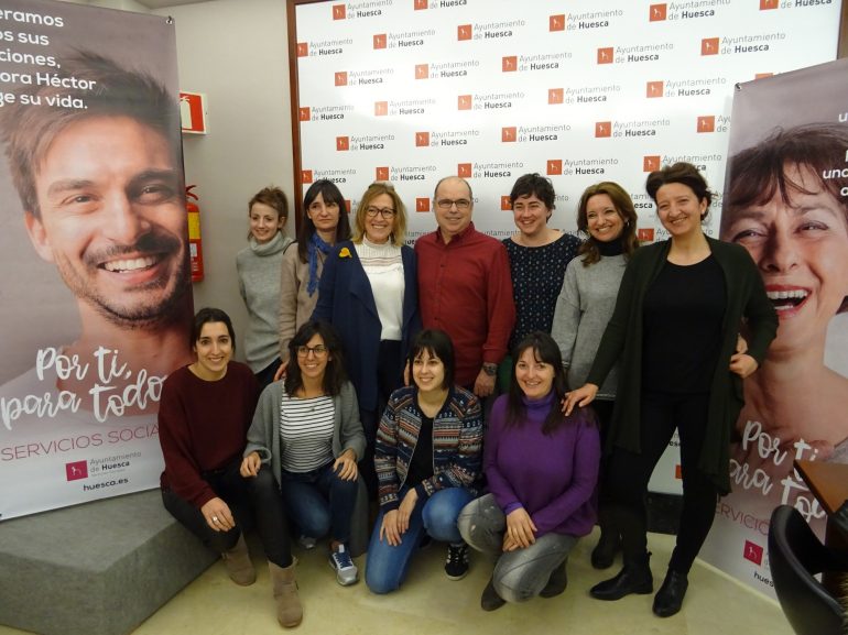 El Ayuntamiento de Huesca lanza una campaña para dar visibilidad al trabajo realizado en el área de Servicios Sociales