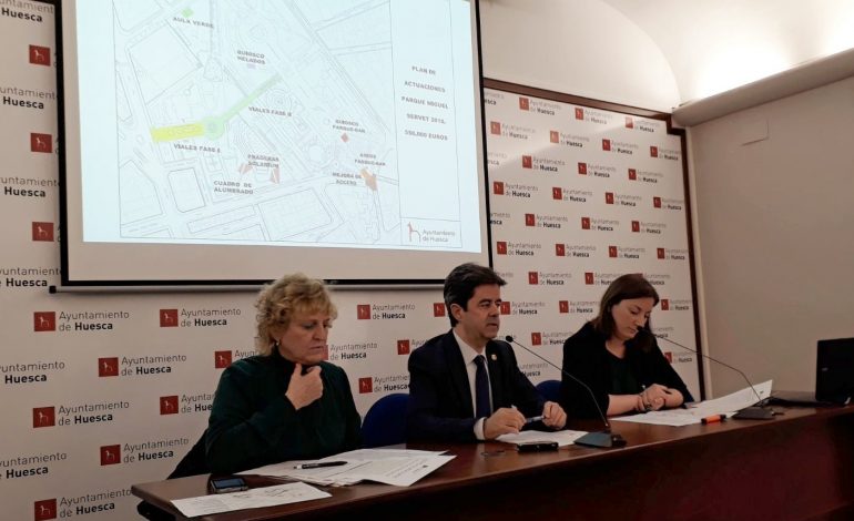 El Ayuntamiento invierte más de medio millón de euros en un plan de actuaciones en el parque Miguel Servet