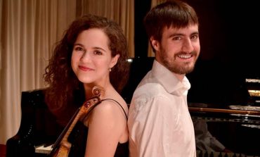 Concierto en Huesca del Dúo de violín y piano Olite-Pellejer