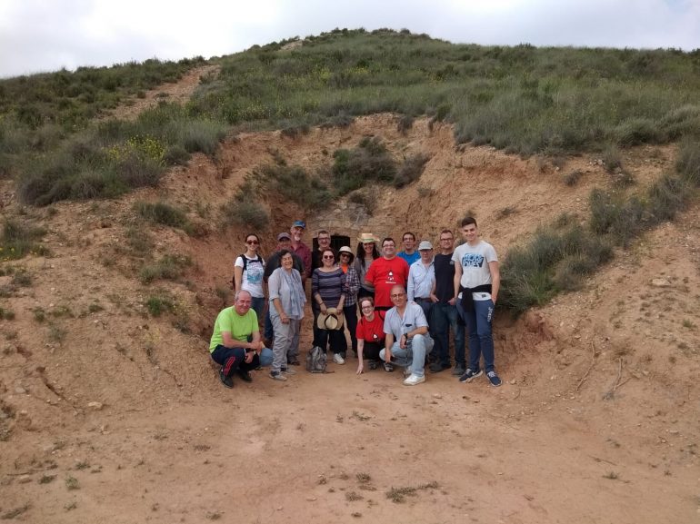 Visita a las trincheras republicanas de la Guerra Civil en Fraga