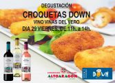 Las croquetas artesanales de Down Huesca llegan este viernes al consumidor de Barbastro