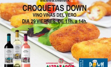 Las croquetas artesanales de Down Huesca llegan este viernes al consumidor de Barbastro