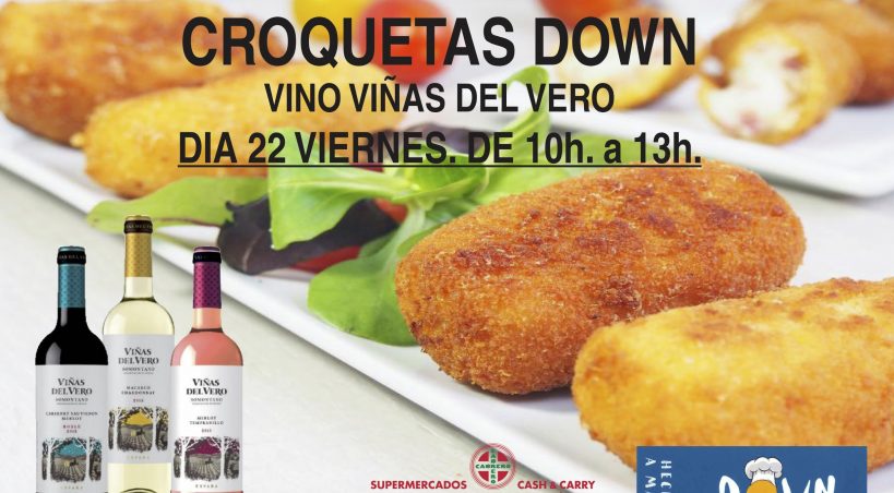 Las croquetas artesanales de Down Huesca llegan este viernes al consumidor de Sabiñánigo