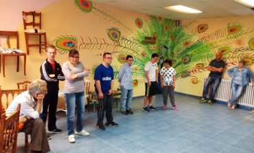 Los artesanos de Down Huesca muestran su trabajo en la jornada de puertas abiertas del taller de artesanía