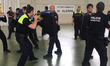Guardia Civil de Huesca imparte formación de monitores en intervención operativa a Policías Locales de la provincia