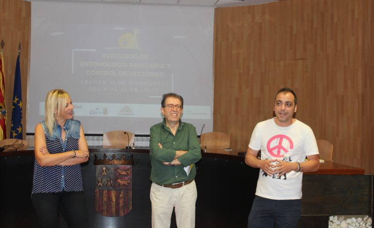 Grañén acoge el XVII Curso de Entomología y Control de Vectores desde hoy y hasta el próximo viernes