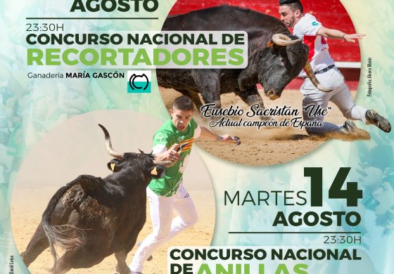 Definidos los recortadores para el Concurso Nacional de Huesca