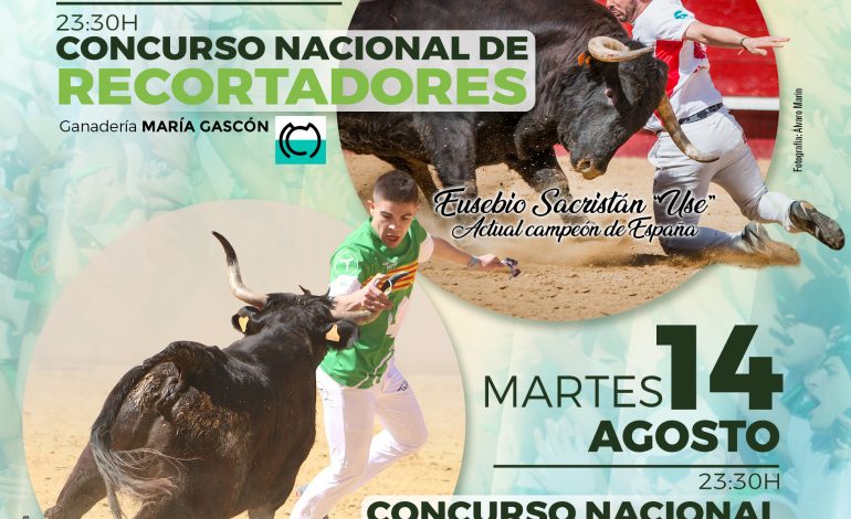 Definidos los recortadores para el Concurso Nacional de Huesca