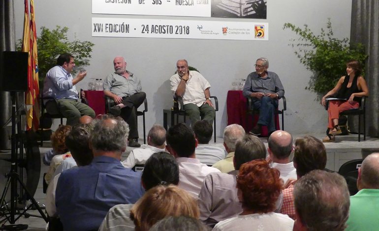 Pampliega y otros destacados periodistas y políticos convierten a Castejón de Sos en el "centro de la noticia"