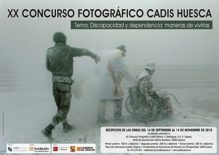CADIS Huesca convoca el XX concurso fotográfico «Discapacidad y dependencia: maneras de vivirlas»