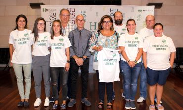 El equipo de fútbol sala femenino de Sariñena inicia una renovada etapa en la ciudad de Huesca