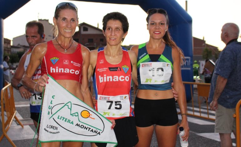Alberto Susin y Mónica Saludas se alzaron con la victoria en la carrera 10 km de Binéfar