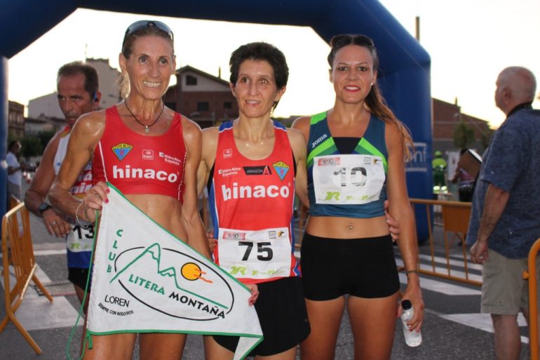 Alberto Susin y Mónica Saludas se alzaron con la victoria en la carrera 10 km de Binéfar